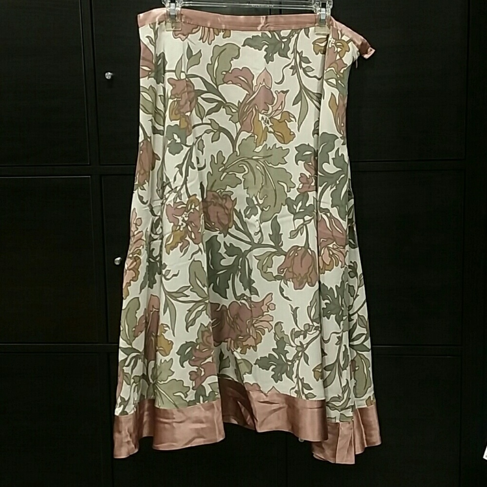 Silk aline flair skirt worn once